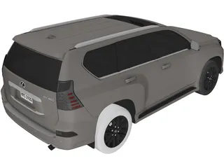 Lexus GX460 (2020) 3D Model