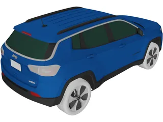 Jeep Compass (2016) 3D Model