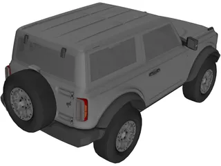 Ford Bronco (2021) 3D Model