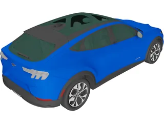 Ford Mustang Mach-E (2021) 3D Model