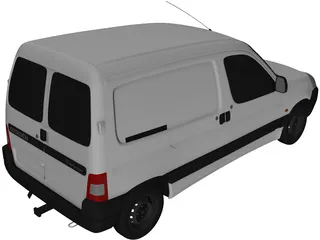 Citroen Berlingo (2002) 3D Model