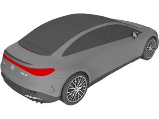 Mercedes-AMG EQE 53 (2021) 3D Model