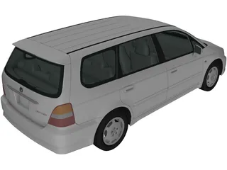 Honda Odyssey (1999) 3D Model