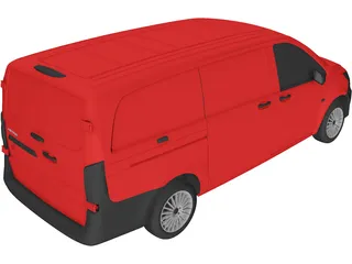 Mercedes-Benz Metris Cargo Van (2021) 3D Model