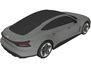 Audi e-tron GT (2022) 3D Model