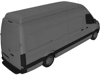 Mercedes-Benz Sprinter Panel Van L4H3 RWD (2019) 3D Model