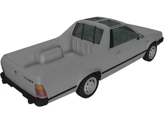 Subaru Brat GL (1981) 3D Model
