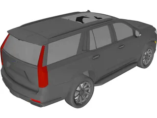 Cadillac Escalade (2021) 3D Model
