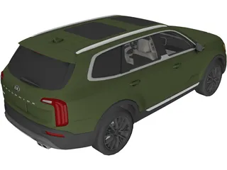 Kia Telluride (2020) 3D Model