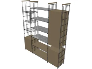 Balton Regal Shelf 3D Model