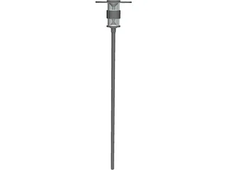 Poulsen Street Lamp 3D Model