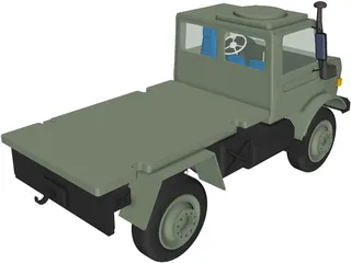 Mercedes-Benz Unimog 1300 4x4 Truck 3D Model