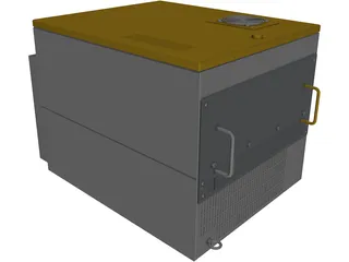 Fanuc Robotics RJ3 A-Size Control Cabinet 3D Model