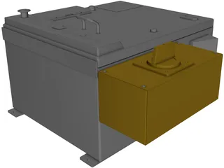 Fanuc Robotics RJ3 Op Box 3D Model