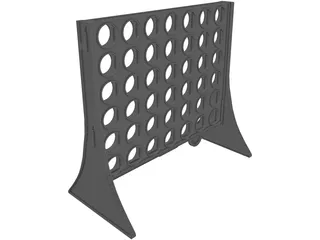 Connect Four 3D Model