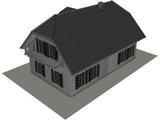 House Doetinchem Holland 3D Model