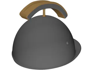 Roman Helmet 3D Model