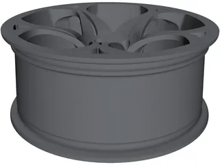 Wheel 17x7 3D Model