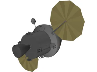 Orion Spacecraft 3D Model