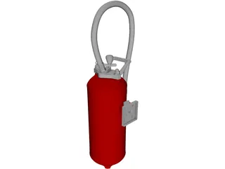 Fire Extinguisher  3D Model