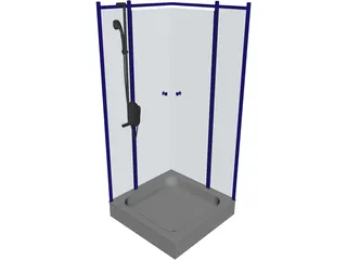 Shower 3D Model