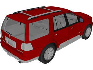 Lincoln Navigator (2004) 3D Model