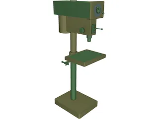 Rockwell Drill Press 3D Model