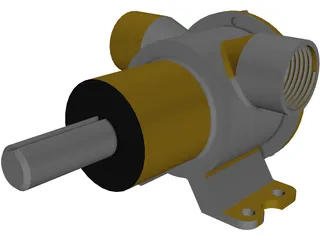 Self Primed Pump 3D Model