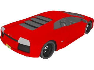 Lamborghini LP640 3D Model