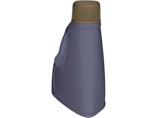 Detergent Bottle 3D Model