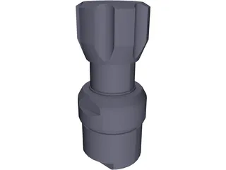 Pressure-Reducing Regulator 3D Model