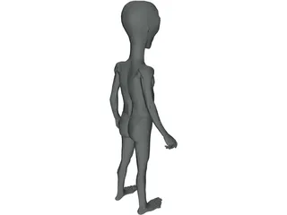 Alien 3D Model