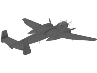 Heinkel He 219 A-0 3D Model