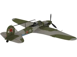 IL-2M Avenger 3D Model