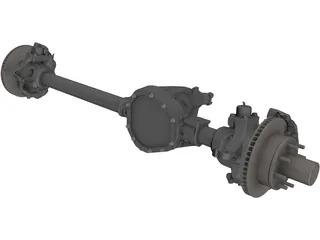 Dana 60 HP Axle 3D Model