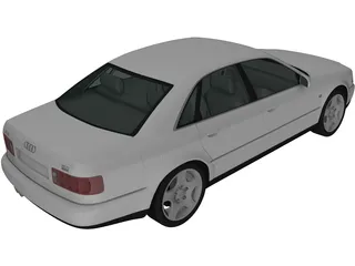 Audi A8 D2 (1999) 3D Model