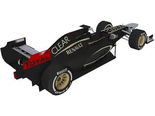 Lotus E21 F1 (2013) 3D Model