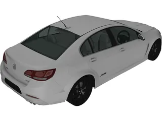 Holden Commodore SSV (2013) 3D Model