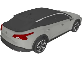 Citroen C5 X (2022) 3D Model