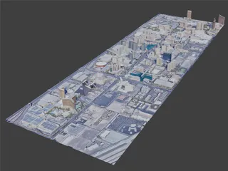 Las Vegas City, USA (2021) 3D Model