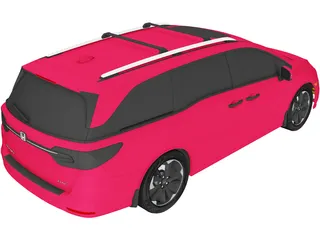 Honda Odyssey (2021) 3D Model