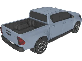 Toyota Hilux G6 2.8 (2022) 3D Model