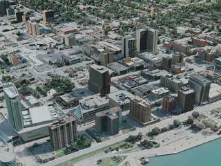 Windsor City, Canada (2021) 3D Model