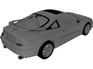 Eagle Talon (1988) 3D Model