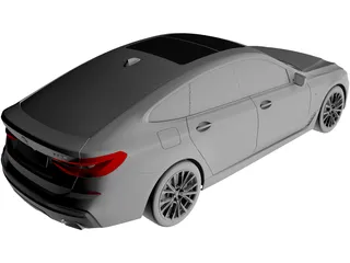 BMW 6-Series GT M-Sport (2020) 3D Model