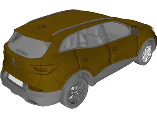 Renault Kadjar 3D Model