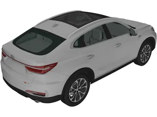 Changan CS85 Coupe (2019) 3D Model