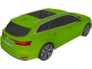 Renault Talisman Estate (2015) 3D Model