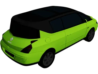 Renault Avantime (2001) 3D Model