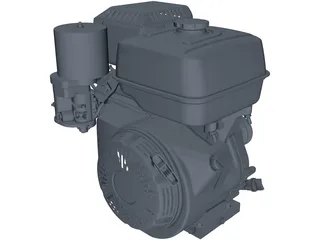 Honda GX-390 Engine 3D Model